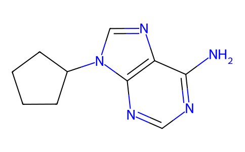 Adenine, 9-cyclopentyl- (8CI) 715-91-3